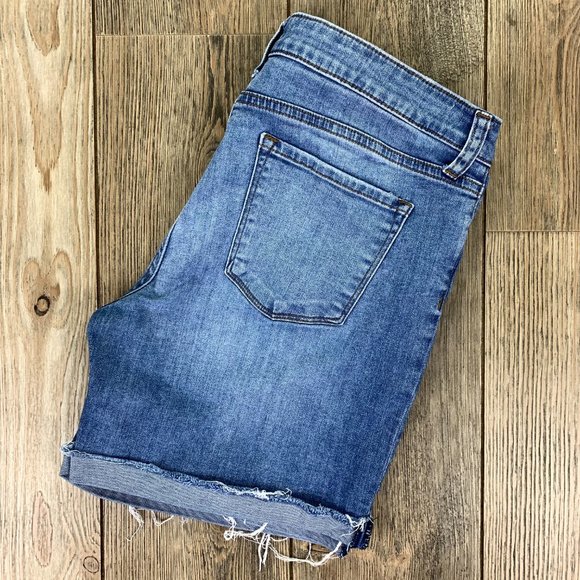 SOLD! STS Blue Becca Bermuda Denim Cutoff Shorts - Picture 5 of 12